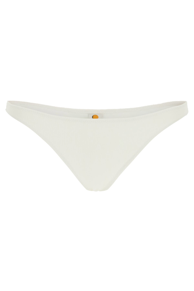 Tropic Of C High-waisted Bikini Bottom In White