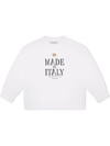 DOLCE & GABBANA MADE IN ITALY COTTON SWEATSHIRT