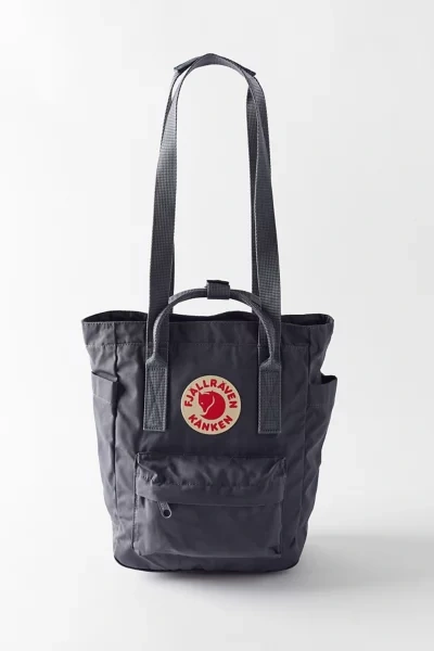 Fjall Raven Kånken Mini Tote Pack In Charcoal