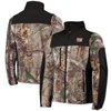 Dunbrooke Men's  Realtree Camo And Black Pittsburgh Steelers Circle Hunter Softshell Full-zip Jacket In Realtree Camo