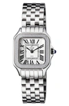 Gv2 Milan Diamond Dial Bracelet Watch, 27.5mm In Silver