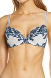 Wacoal Women's Instant Icon Underwire Bra 851322 In Arctic Ice/ Titan