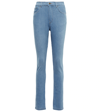 Y/PROJECT PANELED HIGH-RISE SKINNY JEANS