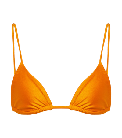 Jade Swim Via Bikini Top In Sunset Sheen