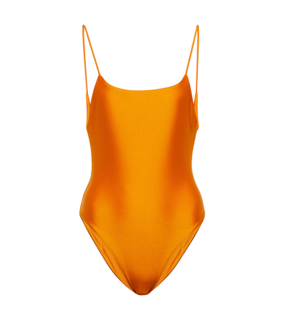 Jade Swim Trophy One Piece Swimsuit In Sunset Sheen