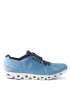 On Cloud 5 Mesh Running Trainers In Blue