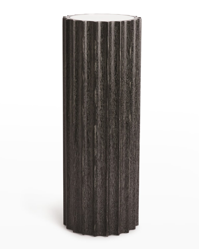 Global Views Reflective Column Pedestal