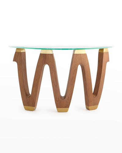 Global Views Wave Console Table