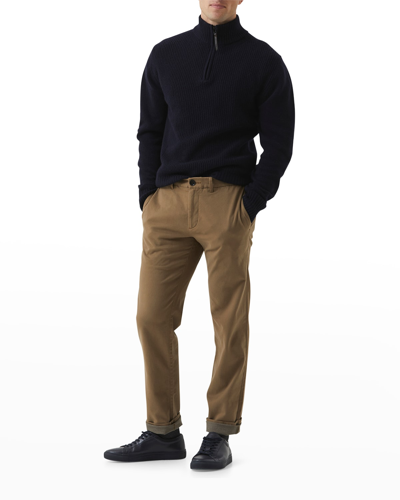 Rodd & Gunn Charlestown Lambswool Jumper In Midnight