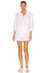 Deiji Studios 03 Pajama Set In White