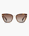 Rag & Bone 56mm Gradient Cat Eye Sunglasses In Havana