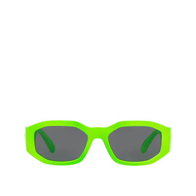 Versace Gray Irregular Mens Sunglasses 0ve4361 531987 53 In Green_grey_black