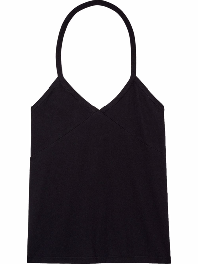 KHAITE MISTY HALTERNECK COTTON TOP 