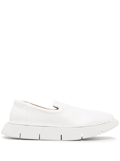 Marsèll Intagliata Slip-on Sneaker In Optical White