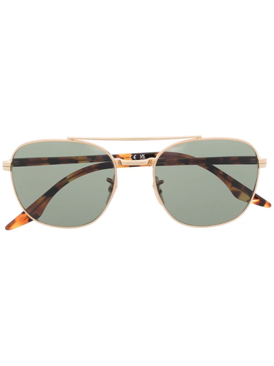 Ray Ban Rb3688 Aviator Sunglasses In Gold