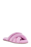 Ugg Scuffita Genuine Shearling Slide Slipper In Wildflower