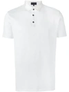 LANVIN CONTRAST COLLAR POLO SHIRT,MACHINEWASH