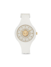 Versus Women's 39mm Silicone & Stainless Steel Watch In White
