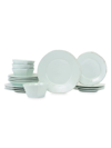 Vietri Lastra 16-piece Dinnerware Set In Aqua