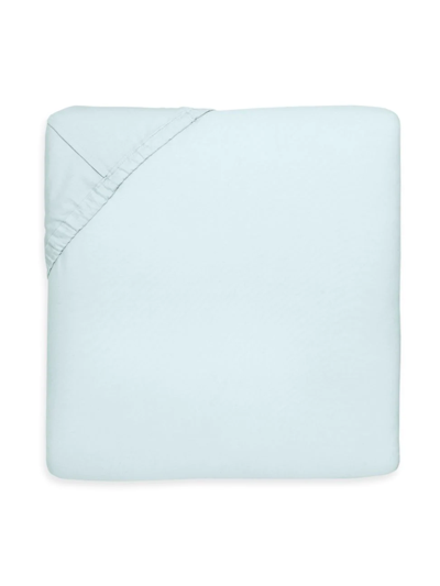 Sferra Celeste Fitted Sheet, Full In Aquamarine