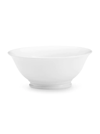 Pillivuyt Collection Generale Porcelain Large Footed Bowl In White