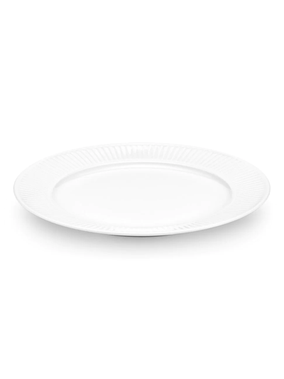 Pillivuyt Plisse Porcelain Serving Plate 2-piece Set In White