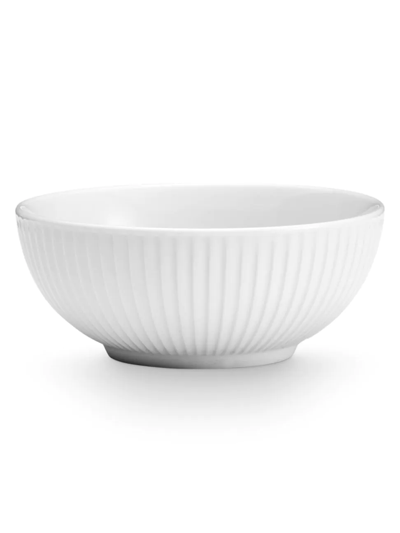 Pillivuyt Plisse 4-piece Cereal Bowls Set In White