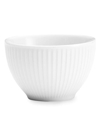 Pillivuyt Plissé Porcelain Open Sugar & Pinch Bowl