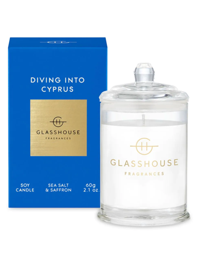 Glasshouse Fragrances Diving Into Cyprus Candle