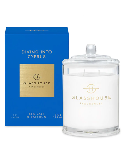 Glasshouse Fragrances Diving Into Cyprus Soy Candle