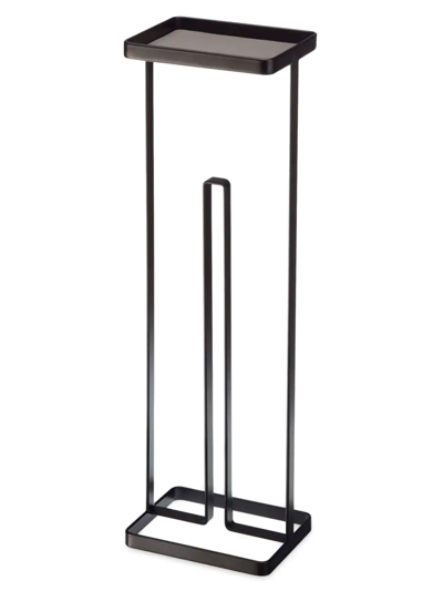 Yamazaki Tower Toilet Paper Stand In Black