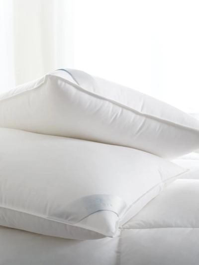Scandia Home Bergen Down-free Medium Pillow In White