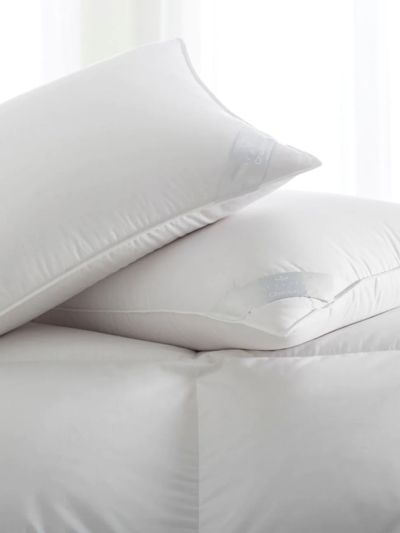 Scandia Home Chamonix Firm Down Pillow In White