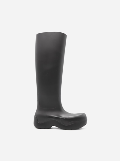Bottega Veneta Black High Puddle Boot