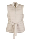 Brunello Cucinelli Women's Down Sleeveless Jacket In Panama