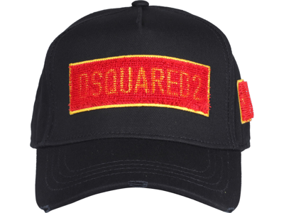 Dsquared2 Logo Patch Baseball Cap In Default Title