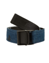 Off-white Unisex Industrial Belt In Dark Blue Denim In Denim