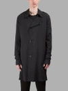 PRIMORDIAL IS PRIMITIVE BLACK TRENCH COAT