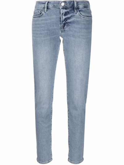 Frame Le Garcon Slim-fit Jeans In Blue