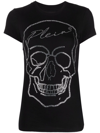 PHILIPP PLEIN SKULL-DETAIL SHORT-SLEEVED T-SHIRT