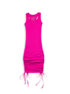 Katiej Nyc Kids' Girl's Livi Tank Dress In Hot Pink