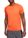 Fourlaps Level Slim Performance Tee In Flame Heather