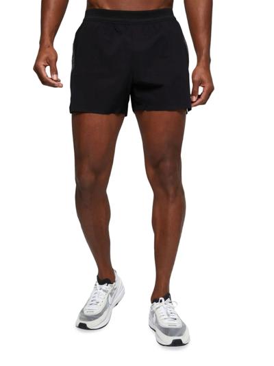 Fourlaps Distance Performance Shorts In Black Charcoal