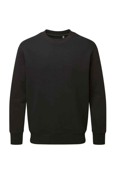 Anthem Unisex Adult Organic Sweatshirt In Black