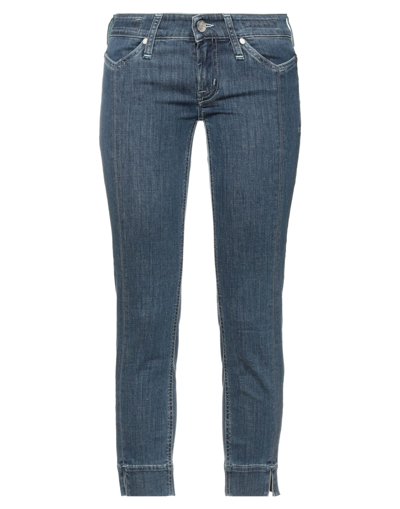 Jacob Cohёn Denim Cropped In Blue