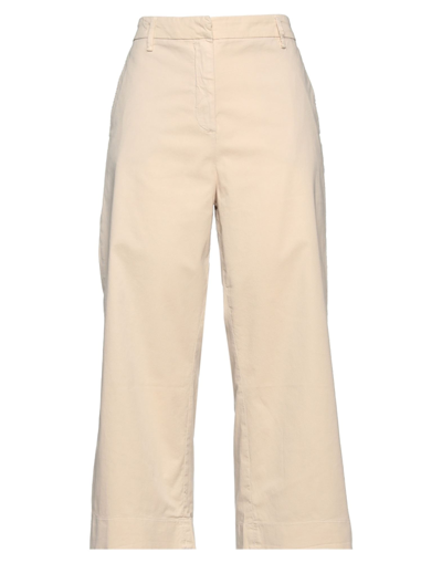 Barba Napoli Cropped Pants In Beige