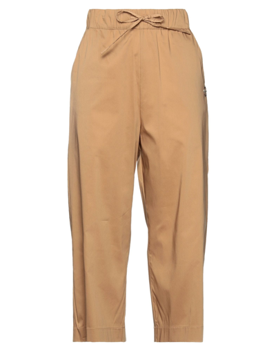 Pinko Cropped Pants In Brown