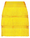 Alberta Ferretti Mini Skirts In Yellow