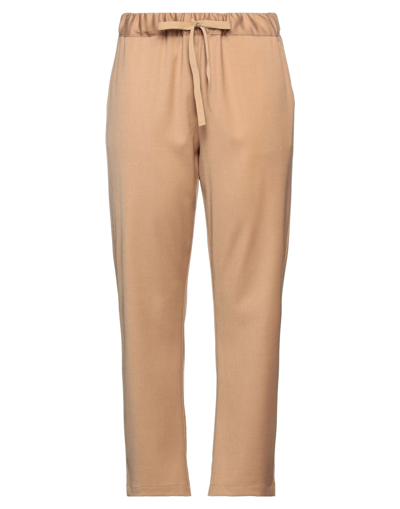 Semicouture Pants In Beige