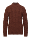 Gaelle Paris Turtlenecks In Brown